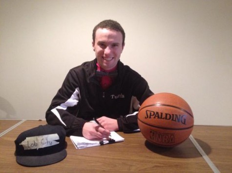 Ryan Gibbons signing with the Lob City Supersonics 
