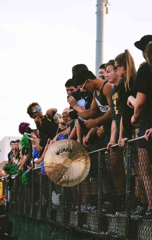 The Adams Student Section Is Off to the Races