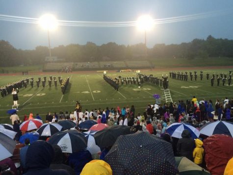 Marching Band Readies for Homecoming Halftime