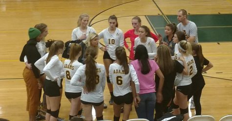 Girls Volleyball Plays Tough to a Tough Loss
