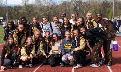 Adams Girls Track and Field Team Place First in Varsity Invitational, Boys Take Second