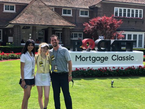 Rochester Adams Journalism Students Cover Rocket Mortgage Classic
