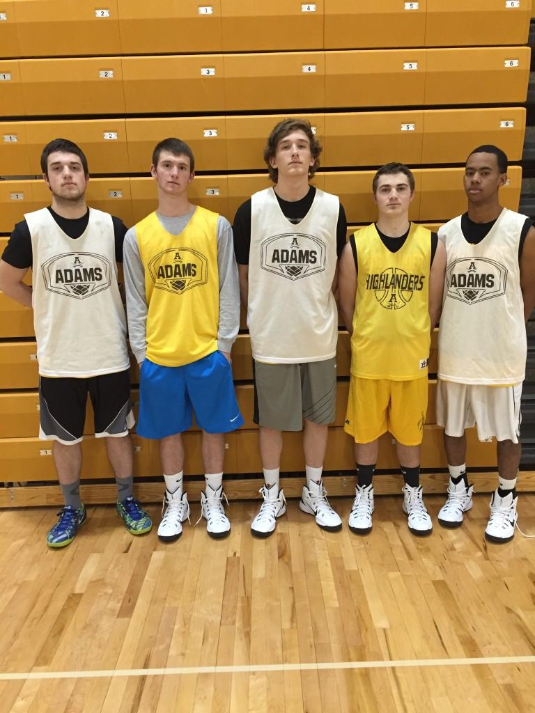 The returning members of the Adams Boys Basketball team are ready for a big season.