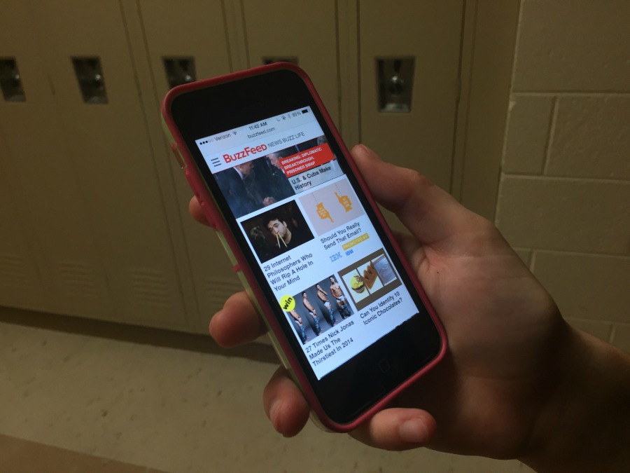 Students turn to BuzzFeed when they need a quick fix of viral media