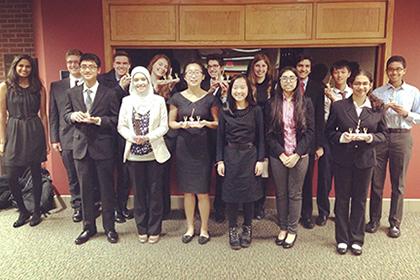 The state debate tournament was held at Albion College in Albion, Michigan