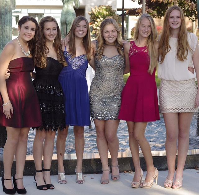 A+group+of+girls+rock+Homecoming+as+friends+their+sophomore+year.+%28Pictured+left+to+right%3A+now+seniors+Lizzy+Botkin%2C+Grace+Vanden+Bossche%2C+Jordan+Reichenbach%2C+Stephanie+Heidel%2C+Klara+Schmidt%2C+and+Ally+Davis%29
