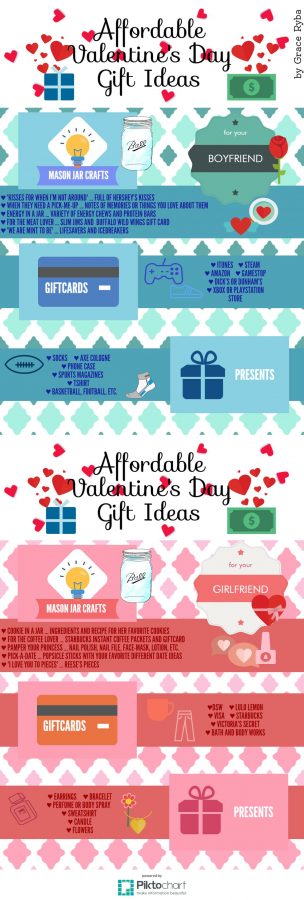 Check out these gift ideas for your Valentine that wont break the bank or their heart.