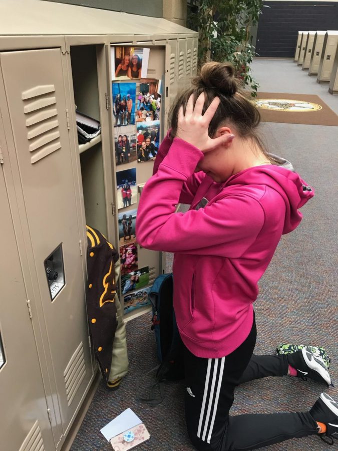 Kaitlynn Kovalesky agonizes over her workload.