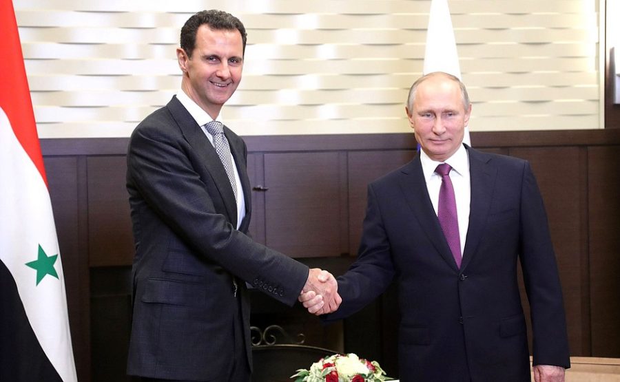 Putin defends Syria’s president Bashar al-Assad for the chemical attacks.