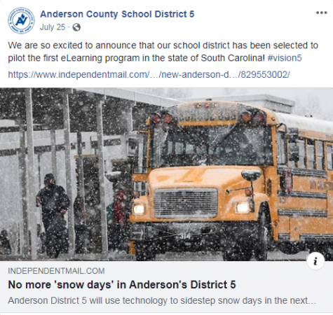 Online school on snow days?