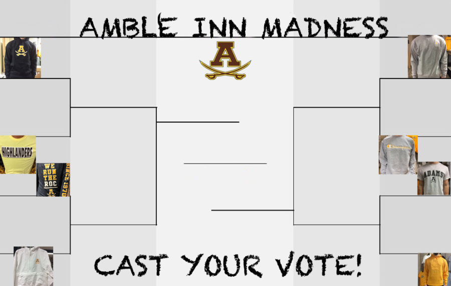 The Official Merch Madness bracket from the beginning