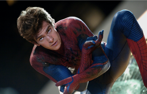 Andrew Garfield as the Amazing Spider-Man. 