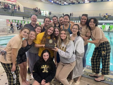 Adams Varsity Swim and Dive are the Oakland County Champs