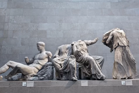 The Elgin Marbles in the British Museum.