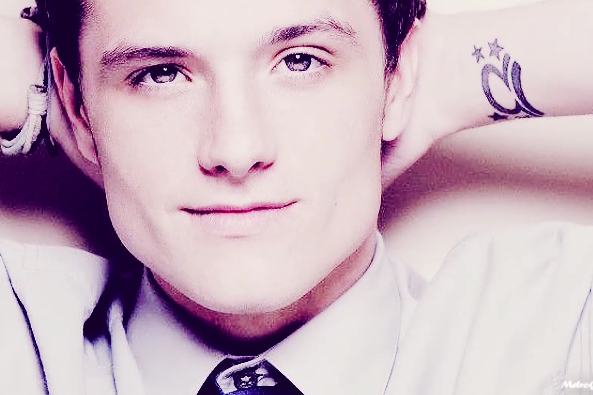 The famous image that is most commonly used as the Josh Hutcherson meme. (Photo Credit: MetroGirlzStation)