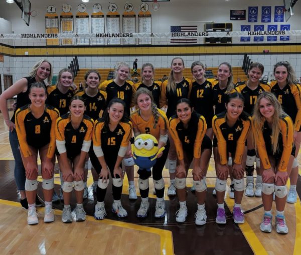 Adams Volleyball Dominates the District